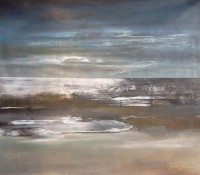 L'passo Benjamin, 42 x 46 Inch, Acrylic on Canvas, Abstract Paintings, AC-LPB-051